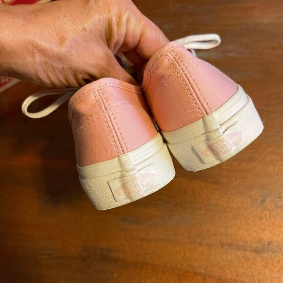 Vans Women's Authentic Slim Brushed Twill Sneakers Size 5 - Picture 5 of 10